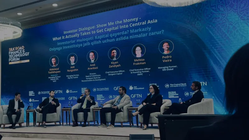 Silk Road Finance and Technology Forum session in Tashkent