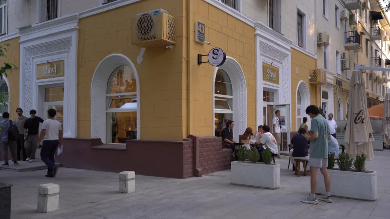 Shavi Coffee Roasters location in Tashkent, Uzbekistan