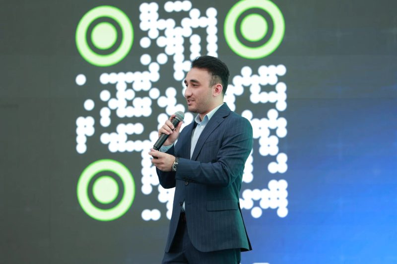 Dalerkhon Nodirov, Director of IT Park Ventures, discussing startup investment and market-entry opportunities in Uzbekistan